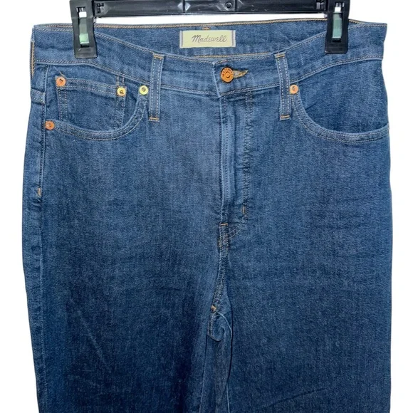 Madewell Women's Blue Flare & Wide Leg Jeans - Picture 8 of 12